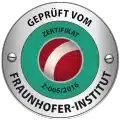 Fraunhofer Institut Gütesiegel