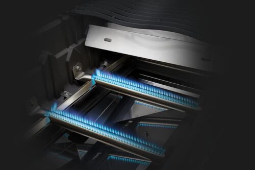 Robuste Brennkammer aus Aluminiumguss Die Brennkammer ist so gut wie unzerstörbar, besonders rostbeständig und wird von einer 15-jährigen Garantie abgedeckt.